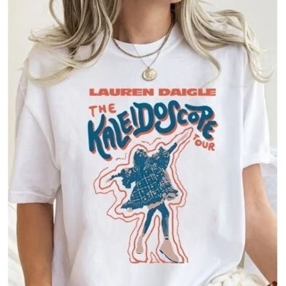 Lauren The Kaleidoscope Tour Shirt, Lauren Daigle Thank God I Do T-Shirt